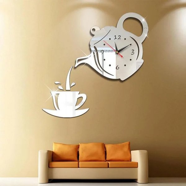 Horloge Murale - CupTeapotWallClock™ - Atmosphere Maison